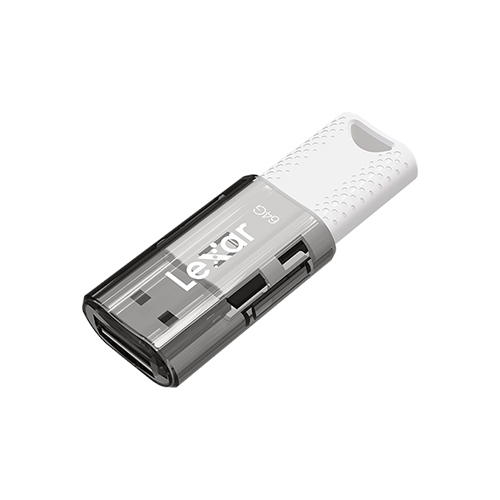 Lexar JumpDrive S60 USB Flash Drive 2.0 64 GB - Black