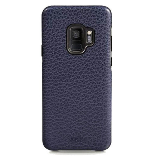 Vaja Grip Leather Case Samsung Galaxy S9 - Crown Blue