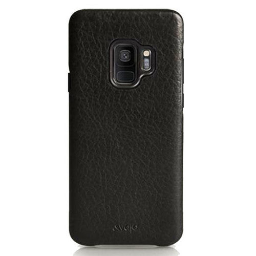 Vaja Grip Leather Case Samsung Galaxy S9 - Grain Black