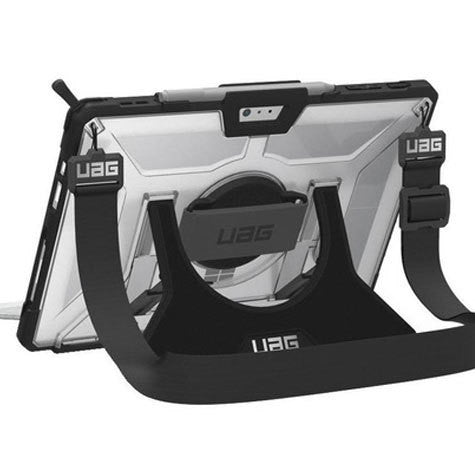 UAG Plasma Case with Handstrap Microsoft Surface Pro 7+ Plus/Pro 7/Pro 6/Pro 5/Pro 4 - Ice/Black