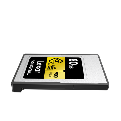 Lexar Professional GOLD CFexpress Type A Card 80 GB - Silver/Gold