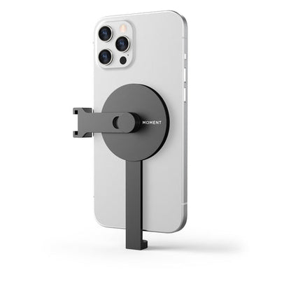 Moment Pro Tripod Mount with MagSafe Landscape and Portrait - Black