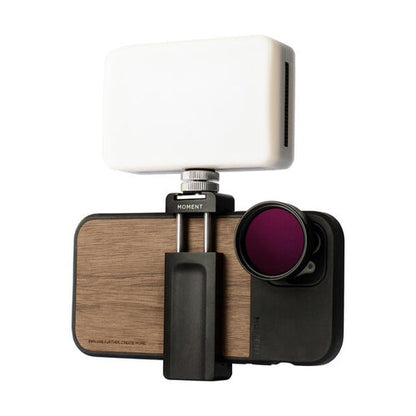 Moment Tripod Phone Clamp with Cold Shoe Mount - Black