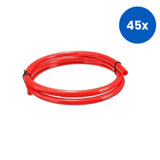 Graham Rubber Tubing 10mm x 13mm x 3mm - Red x45
