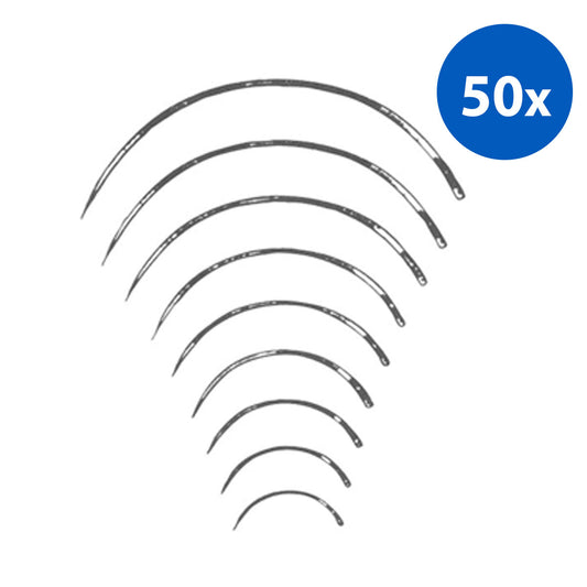 Livingstone Suture Needles - Silver x50