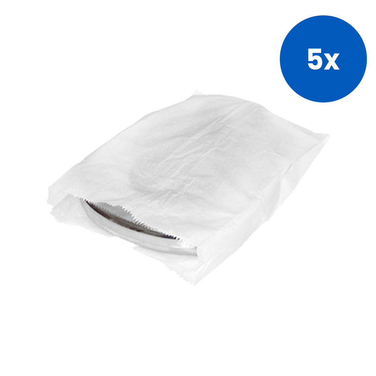 Livingstone Bedpan Cover 365x280MM 6.5CM Gusset Disposable Biodegradable Paper 1000/Pack - White x5