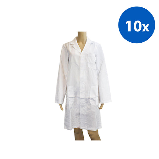 Livingstone Laboratory Coat Extra Small - White x10