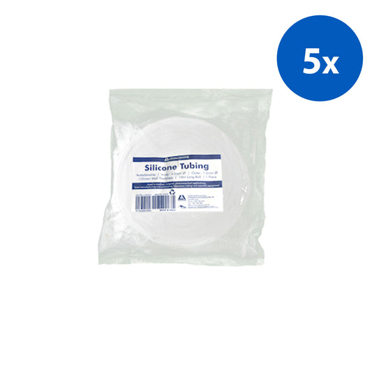 Livingstone Silicone Tubing, Autoclavable, Inner Diameter 4.8mm x5