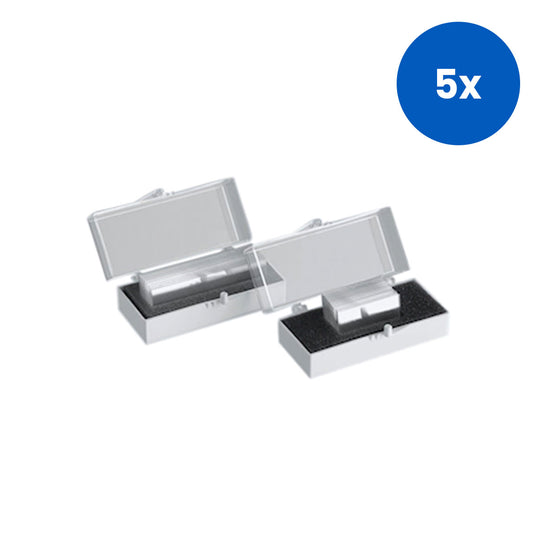 Livingstone Microscope Cover Slip 22 x 32mm 100 Pieces/Pack 1000 Pieces/Box - White x5