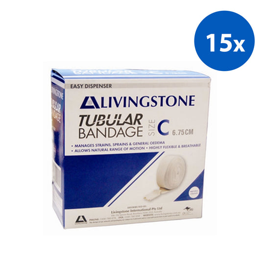 Livingstone Tubular Cotton Stockinette Bandage 1 Roll/Box x15