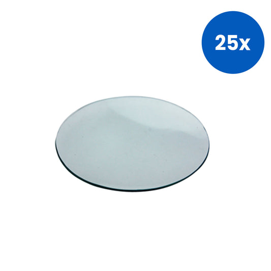 Livingstone Watch Glass 125mm Diameter 10/Pack - White x25