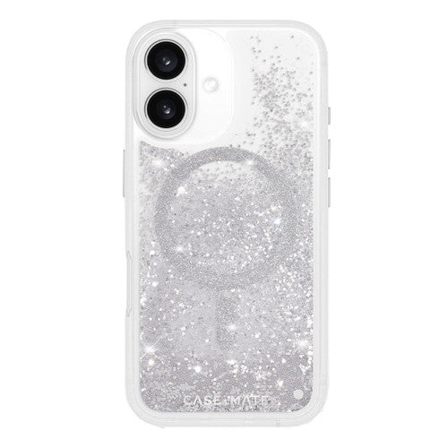 Case-Mate Waterfall MagSafe Case iPhone 16 - Silver
