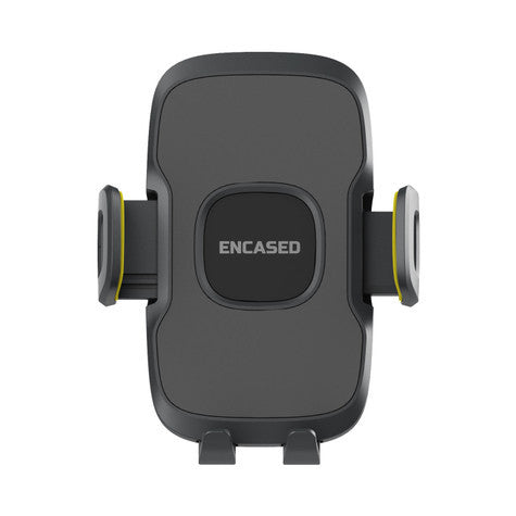 Encased Dash & Windshield Car Mount – Yellow