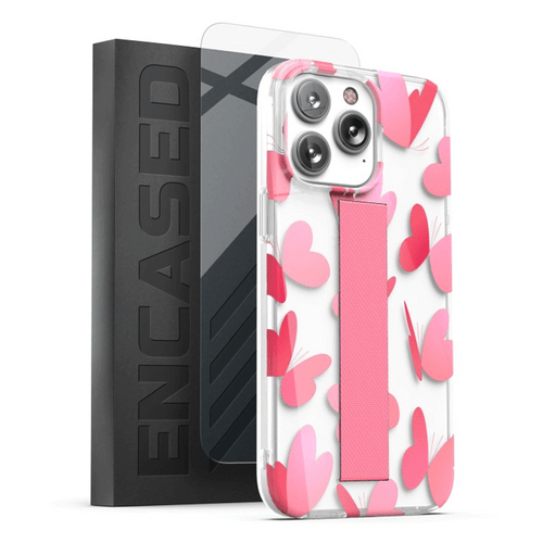 Encased Loop Case with Screen Protector iPhone 14 Pro - Heart Butterfly
