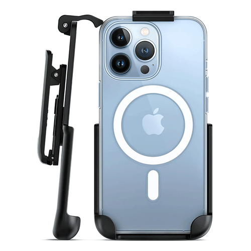 Encased Clear Back MagSafe with Belt Clip Holster Case iPhone 14 Pro Max - Clear