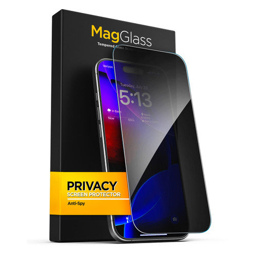 Encased MagGlass Privacy Screen Protector iPhone 16 Pro - Clear