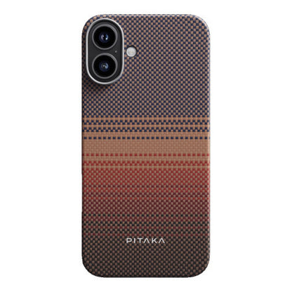 Pitaka Tactile Woven Case iPhone 16 - Sunset