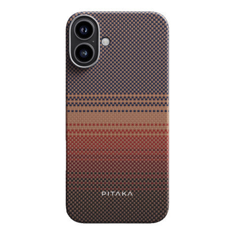 Pitaka Tactile Woven Case iPhone 16 - Sunset