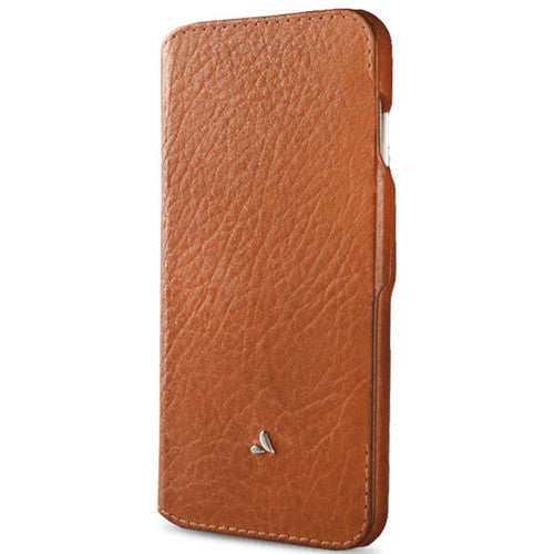 Vaja Agenda MG Leather Case iPhone 8+/7+/6+/6S+ Plus - Bridge Saddle Tan