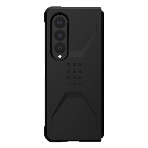 UAG Civilian Case Samsung Galaxy Z Fold4 - Black