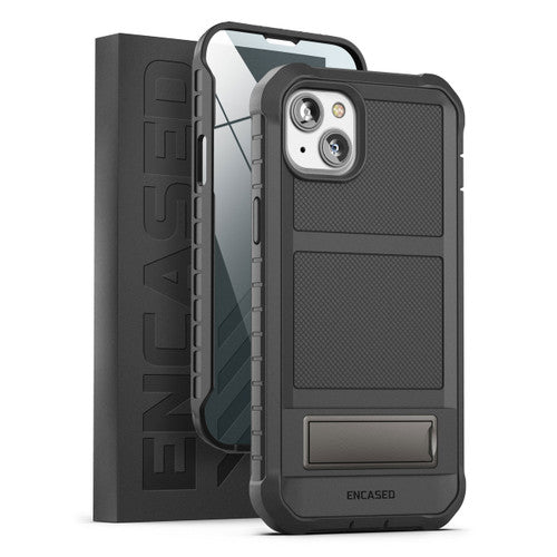 Encased Falcon Shield Case iPhone 14 - Black