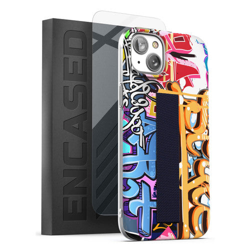 Encased Loop Case with Screen Protector iPhone 14 - Graffiti