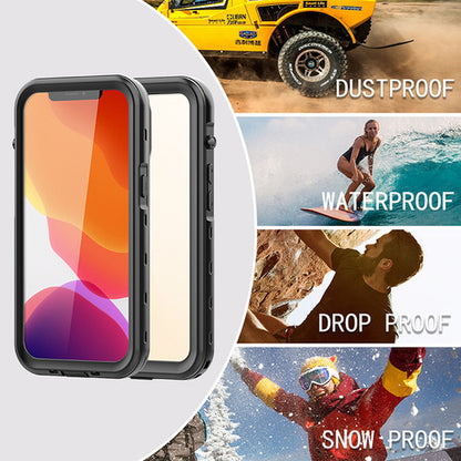 Krakatoo Classic WaterProof Case iPhone 13 Pro - Black/Clear