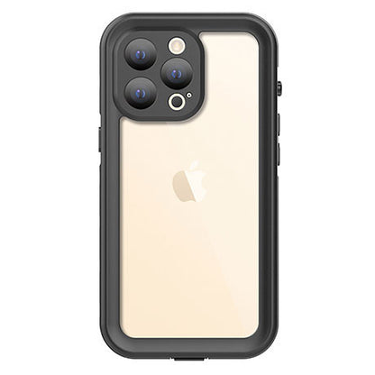Krakatoo Classic WaterProof Case iPhone 13 Pro Max - Black/Clear