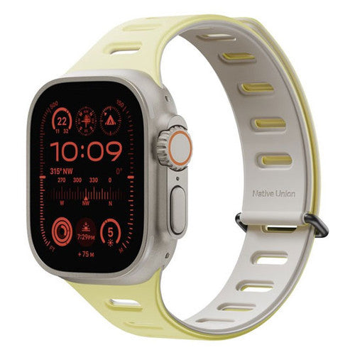 Native Union Active Magnetic Band Apple Watch 44/45/46/49mm - Lemon