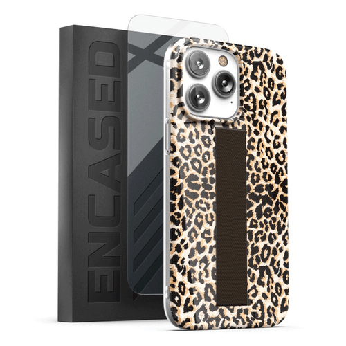 Encased Loop Case with Screen Protector iPhone 14 Pro - Leopard