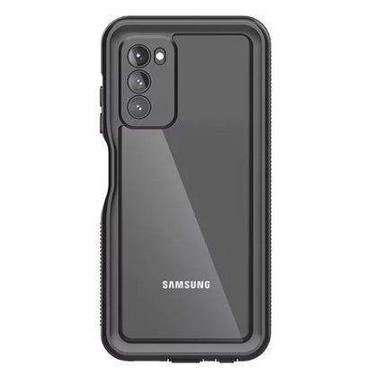 Krakatoo Classic Waterproof Case Samsung Galaxy A03s - Black/Clear