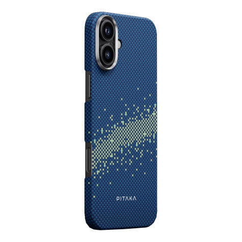 Pitaka Tactile Woven Case iPhone 16 Plus - Milky Way Galaxy