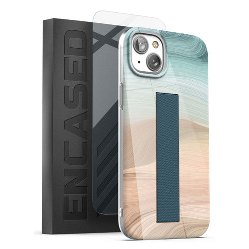 Encased Loop Case with Screen Protector iPhone 14 - Blue Ocean