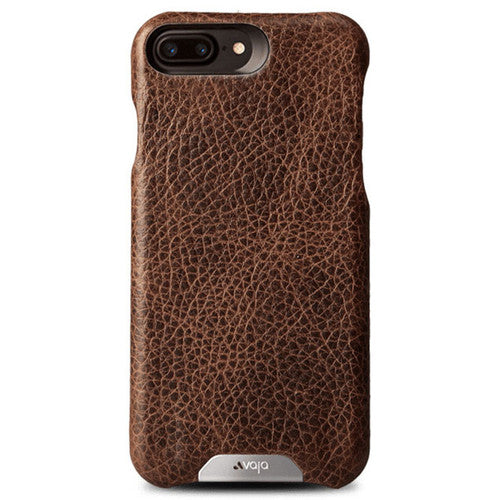 Vaja Grip Leather Case iPhone 8+/7+ Plus - Durango/Birch