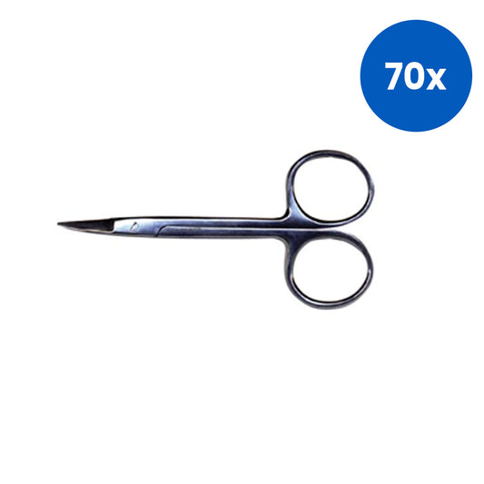 Livingstone Nail and Cuticle Scissors 90mm 15 grams - White x70