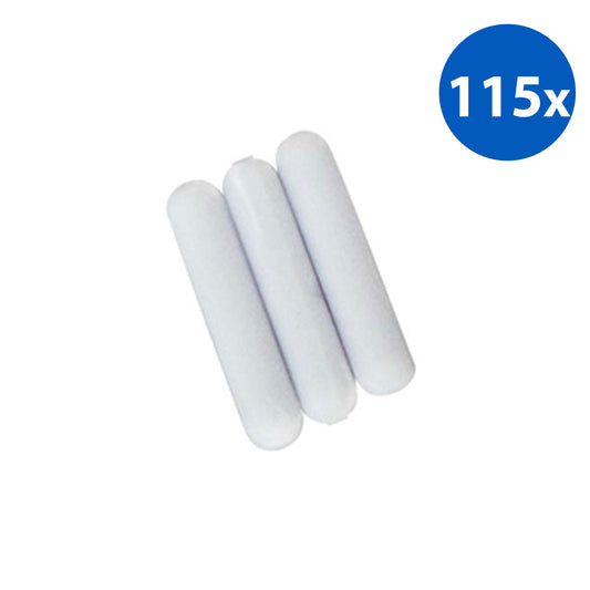 Livingstone Magnetic Stirrer Bar Cylindrical without Pivot - White x115