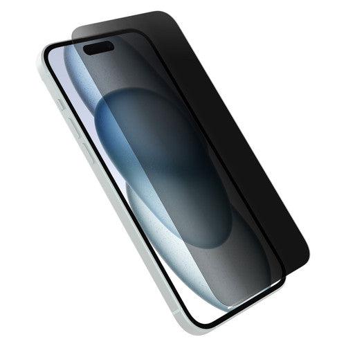 OtterBox Premium Pro Privacy Glass iPhone 15 - Clear