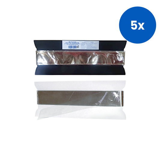 Livingstone Visking Dialysis Membrane Tubing Size 9 43-45mm Pore Size 24 30 metres - Brown x5
