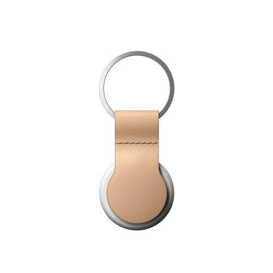 Nomad AirTag Leather Loop - Natural