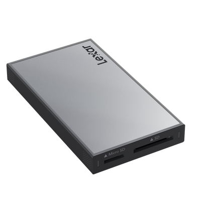 Lexar Professional Workflow WF710 SD/Micro SD UHS-II Card Reader - Silver