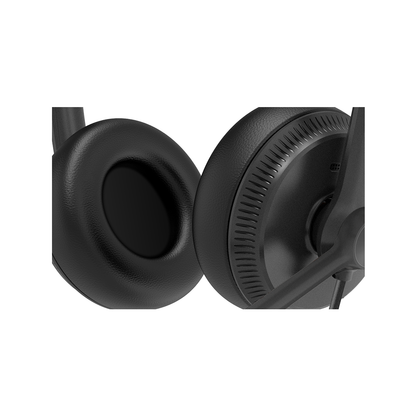 Yealink YHS34 Dual Wired Headset with QD to RJ Port