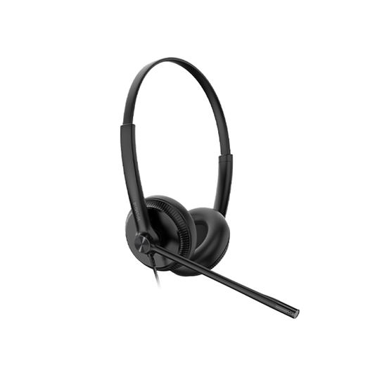 Yealink YHS34 Dual Wired Headset with QD to RJ Port