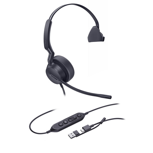 Yealink UH42 Mono Teams USB-C/A Microsoft Certified Teams USB Wired Headset
