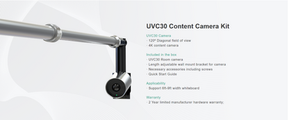 Yealink CCMK Content Camera Mount Kit with USB Cable & Cable Lock