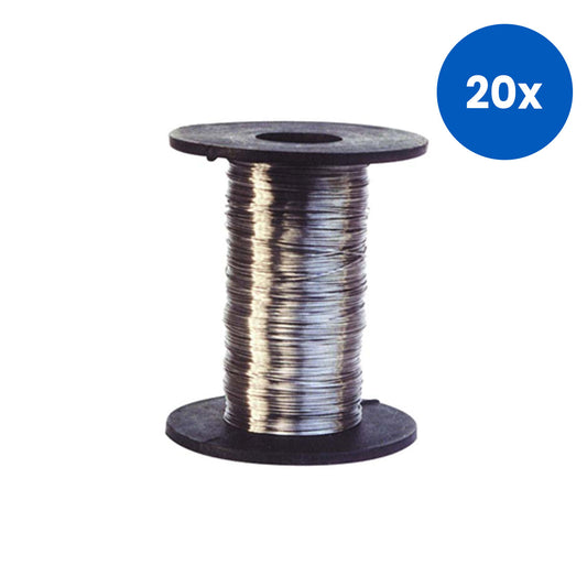 Livingstone Nichrome Wire 18SWG (Standard Wire Gauge) 50g/Reel - Black x20