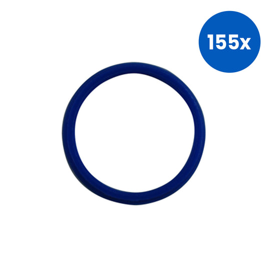 Pouring Ring for 50ml Laboratory Bottle GL32 Polypropylene - Blue x155