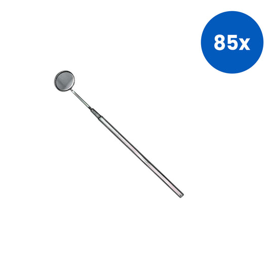 Livingstone Dental Plane Mirror with handle Size 3 Stainless steel - SIlver x85