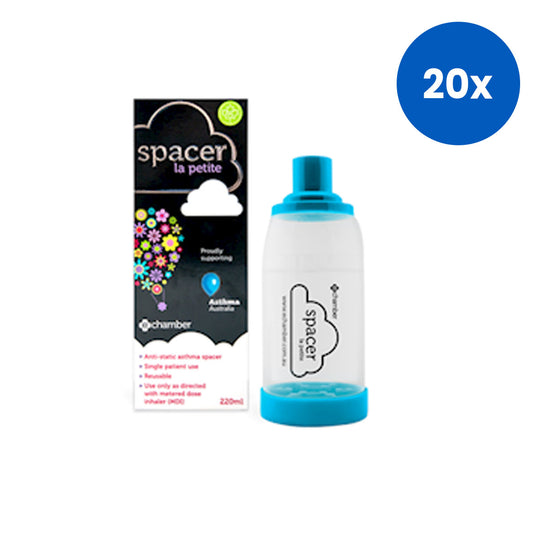 La Petite E-Chamber Asthma Spacer 220ml x20