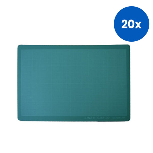 Bantex Cutting Mat A4 CM2130 - Blue x20