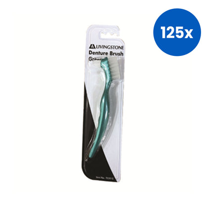 Livingstone Gum Denture Brush - Green x125